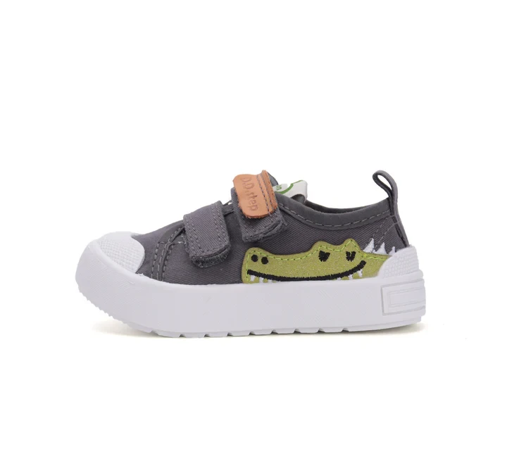 D.D. Step - Trampki Dziecięce Dark Grey C096-52129AM - bubutik.pl