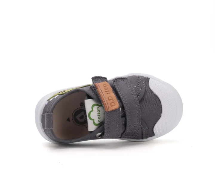 D.D. Step - Trampki Dziecięce Dark Grey C096-52129AM - bubutik.pl