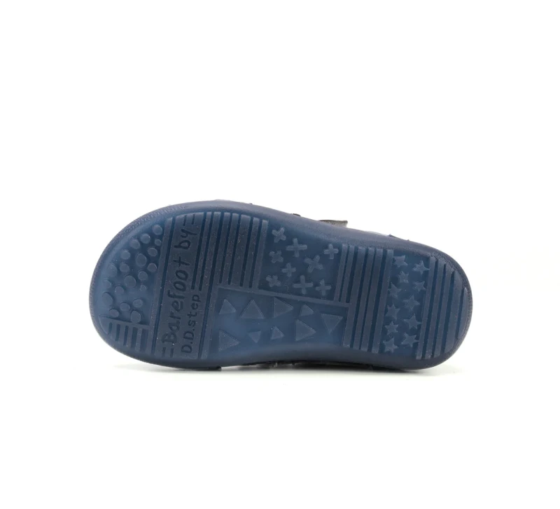 D.D. Step - Półbuty Dziecięce Barefoot Świecące w Ciemności Szare S063-52328AM - bubutik.pl