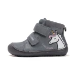 D.D. Step - Trzewiki Barefoot Jednorożec A063- 52815M Dark Grey