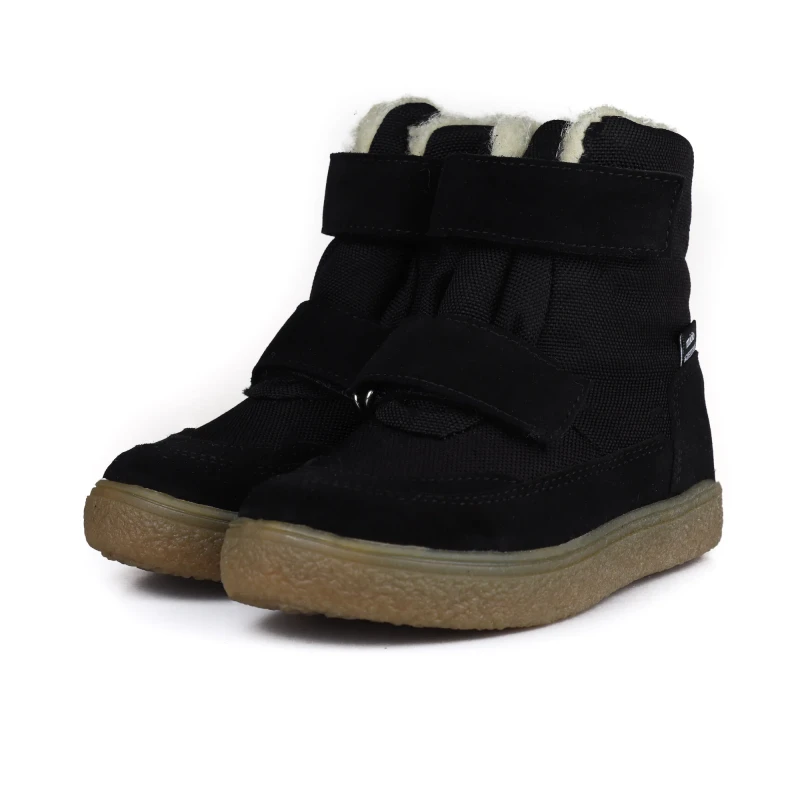 Mido - Trzewiki Zimowe Wodoodporne Black Wełna 22-40/32-40/42-40