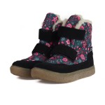 Mido - Trzewiki Zimowe Dziewczęce Wodoodporne Wildflower Black Wełna 22-40/32-40/42-40  