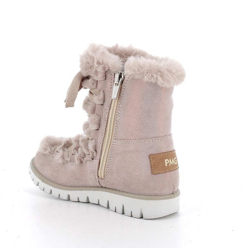 Primigi - Zimowe Trzewiki Wodoodporne Gore - Tex Beżowe 8866611 - bubutik.pl