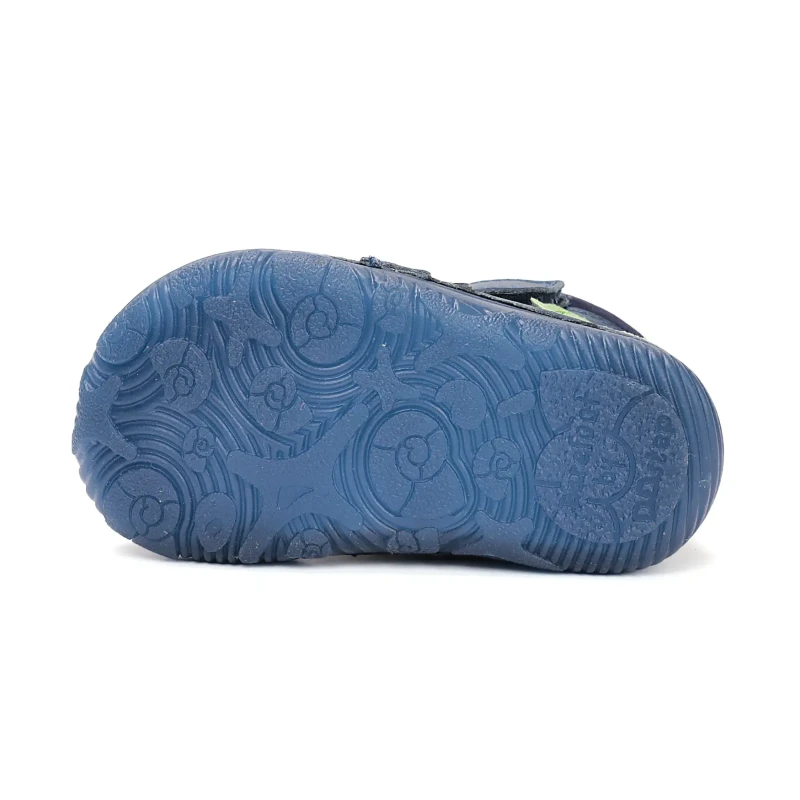 D.D.Step - Buty Zimowe Barefoot dla Chłopca W073-52943 Royal Blue - bubutik.pl