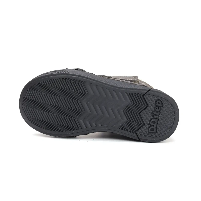D.D. Step - Świecące Trzewiki Zimowe dla Chłopca W068-52998M Khaki - bubutik.pl