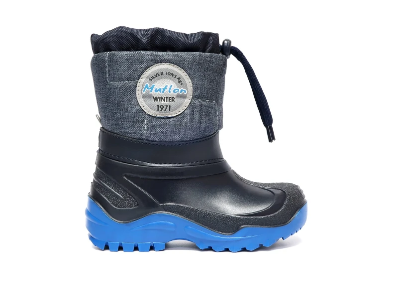 Renbut - Śniegowce Chłopięce Muflon Granat/Chaber 32-468_0503 - bubutik.pl
