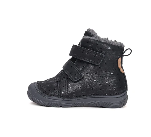 D.D. Step - Zimowe Buty Dziewczęce W082-52674 Black - bubutik.pl