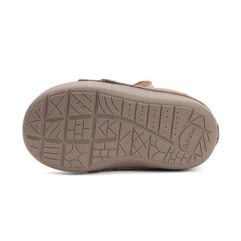 D.D. Step - Zimowe Buty Dziewczęce Sarenka W066-52733 Mocha - bubutik.pl
