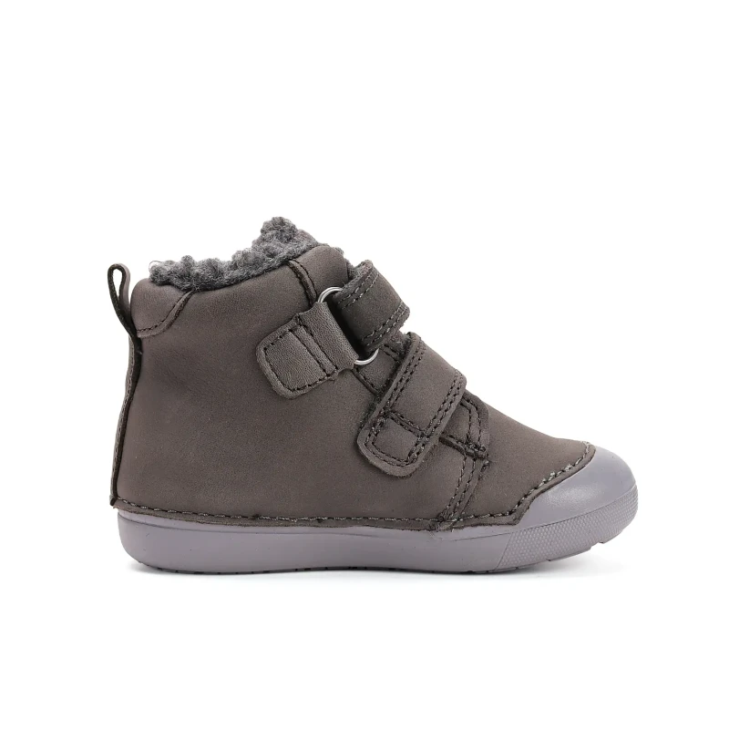 D.D. Step - Zimowe Buty Chłopięce Dinozaur W066-52525B Khaki - bubutik.pl