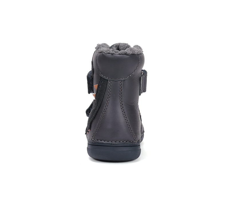 D.D. Step - Trzewiki Zimowe dla Chłopca W078-52785AM Royal Blue - bubutik.pl