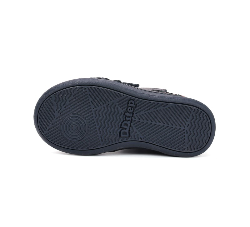 D.D. Step - Trzewiki Zimowe dla Chłopca W078-52785AM Royal Blue - bubutik.pl