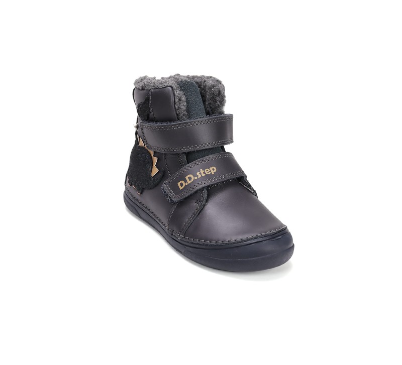 D.D. Step - Trzewiki Zimowe dla Chłopca W078-52785AM Royal Blue - bubutik.pl