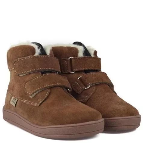 Mido - Trzewiki Zimowe Barefoot Wełna Brown 62-09/72-09/82-09 - bubutik.pl