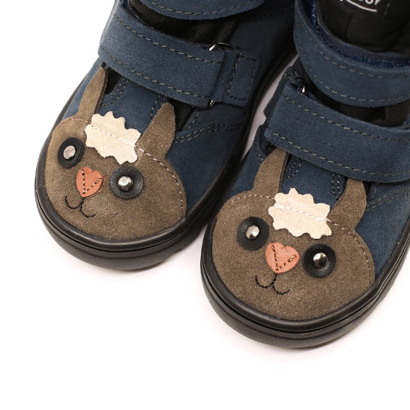 Mrugała - Trzewiki Dziecięce Zimowe Wodoodporne Mali Alpaca Ocean 26-30 - bubutik.pl