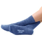 Steven - Skarpetki Merino Gładkie Jeans