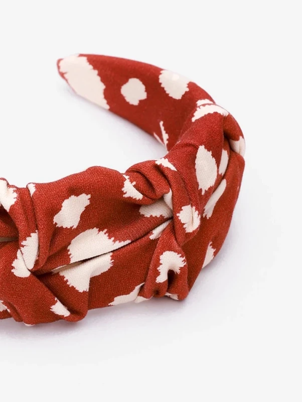 Ul&Ka - Opaska do włosów Marszczulka Regular Bambi - bubutik.pl
