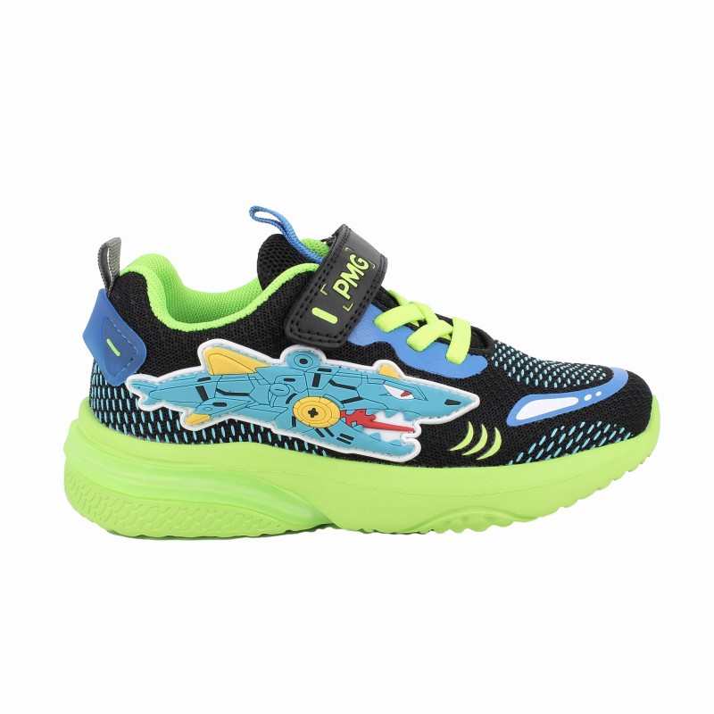 Primigi - Świecące Sneakersy Chłopięce LED 1468611 - bubutik.pl