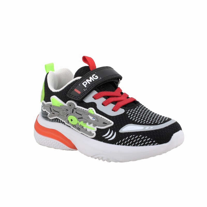 Primigi - Świecące Sneakersy Chłopięce LED 1468622 - bubutik.pl