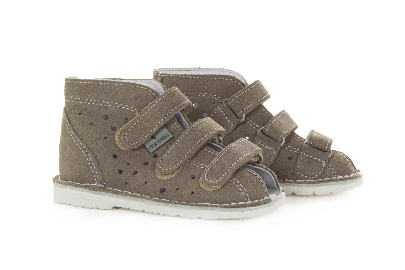 Danielki - Obuwie Profilaktyczne TX105, TX115 Beż/Beige - bubutik.pl