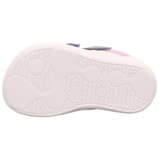 Superfit - Półbuty Barefoot Dziewczęce Superfree Lila 1-000543-8510 - bubutik.pl
