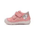 D.D. Step - Skórzane Trzewiki Dziewczęce S082-61703C Strawberry