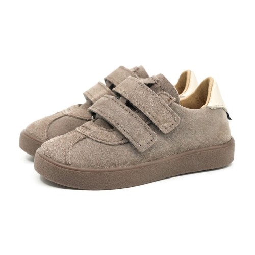 Mrugała - Półbuty Dziecięce Skórzane Hana Desert 31-35   