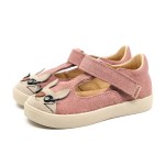 Mrugała - Baleriny Dziecięce Skórzane TOLA Bunny Rosa 20-25 