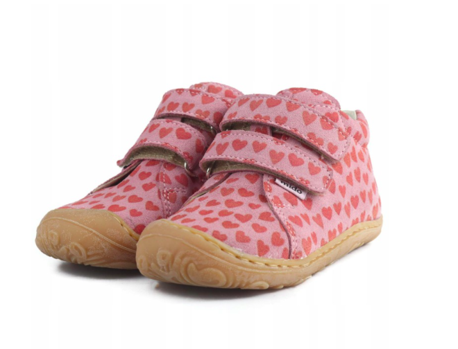Mido - Trzewiki dziecięce Bambino 166 Love Rose - bubutik.pl