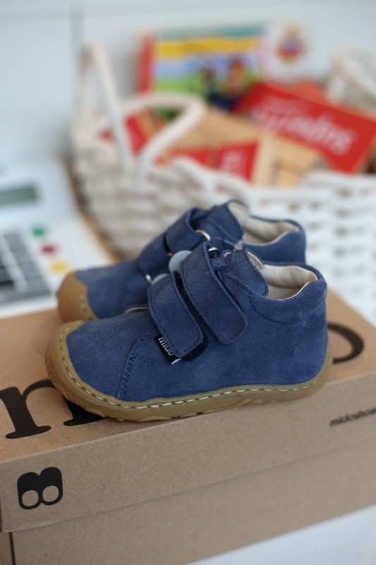 Mido - Trzewiki dziecięce Bambino 166 Yale Blue - bubutik.pl