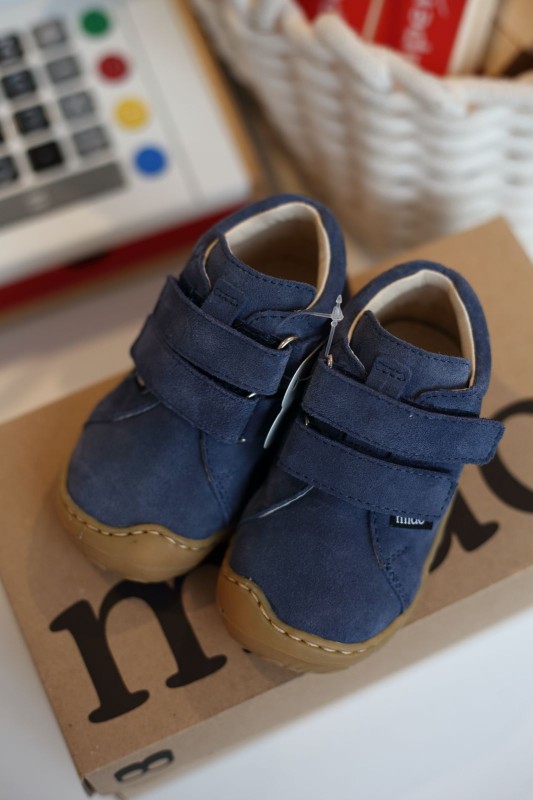 Mido - Trzewiki dziecięce Bambino 166 Yale Blue - bubutik.pl