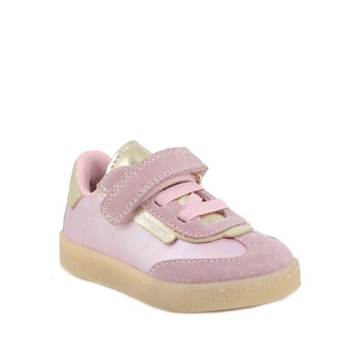Primigi - Skórzane Półbuty Dziewczęce Rosa 1406100 Slim 