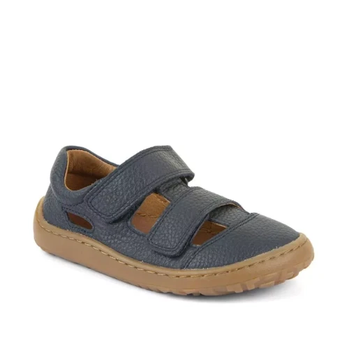 Froddo - Sandały Dziewczęce Barefoot Zabudowane G3150291 Dark Blue