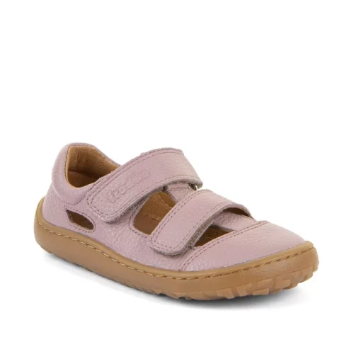 Froddo - Sandały Dziewczęce Barefoot Zabudowane G3150291-9 Pink