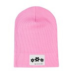 Minimiki - Cienka Czapka Dziecięca KWIATKI Light Pink
