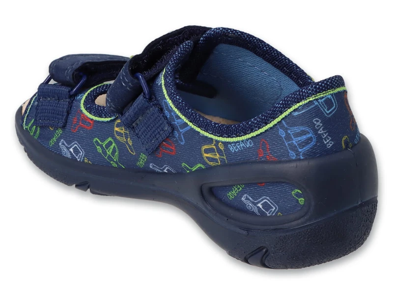 Befado - Kapcie Dziecięce Sandałki Chłopięce Sunny 063X016 - bubutik.pl