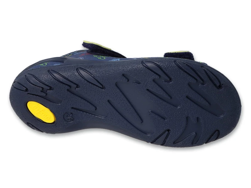 Befado - Kapcie Dziecięce Sandałki Chłopięce Sunny 063X016 - bubutik.pl