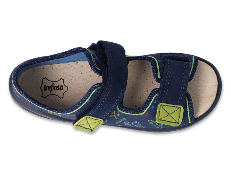 Befado - Kapcie Dziecięce Sandałki Chłopięce Sunny 063X016 - bubutik.pl