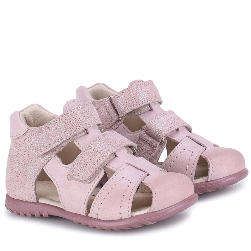 Emel - Sandały Dziecięce Skórzane Roczki Ankara ES 2437-56 - bubutik.pl