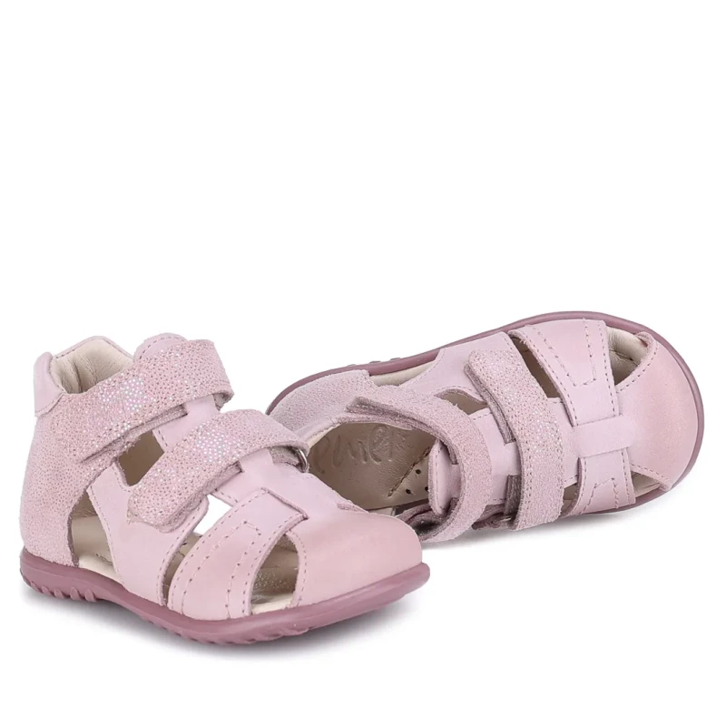 Emel - Sandały Dziecięce Skórzane Roczki Ankara ES 2437-56 - bubutik.pl