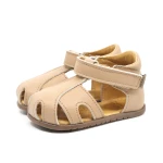 Mrugała - Sandały Dziecięce Mimi Barefoot Cappuccino 20-25  