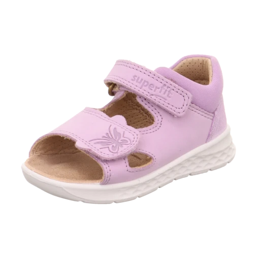 Superfit - Lekkie i Miękkie Sandały Dziewczęce Lila Lagoon 1-000518-8510