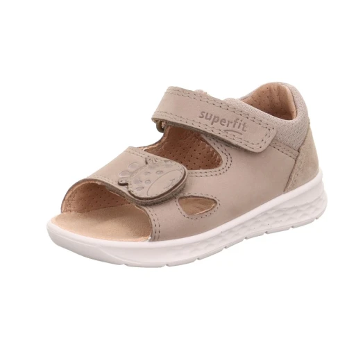 Superfit - Lekkie i Miękkie Sandały Chłopięce Beige Lagoon 1-000520-4000