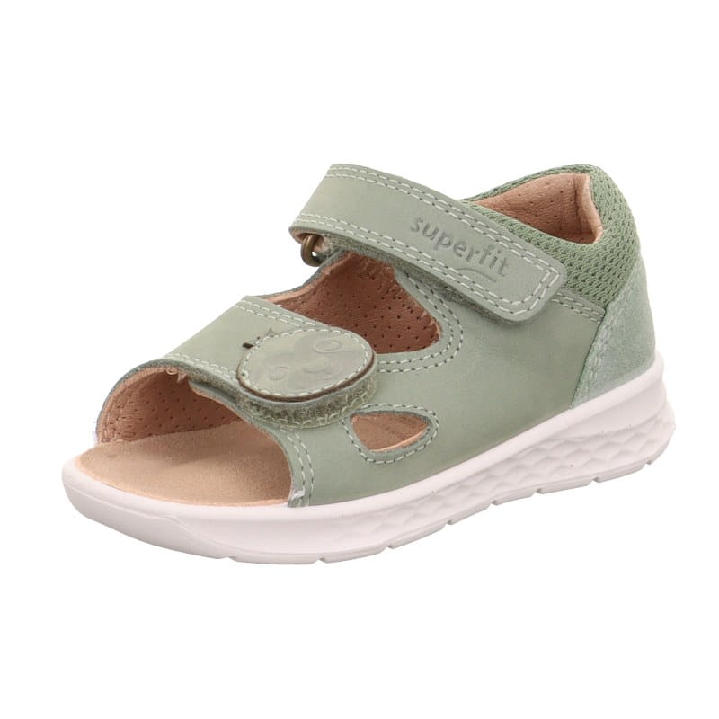 Superfit - Lekkie i Miękkie Sandały Chłopięce Hellgrun Lagoon 1-000519-7500 - bubutik.pl