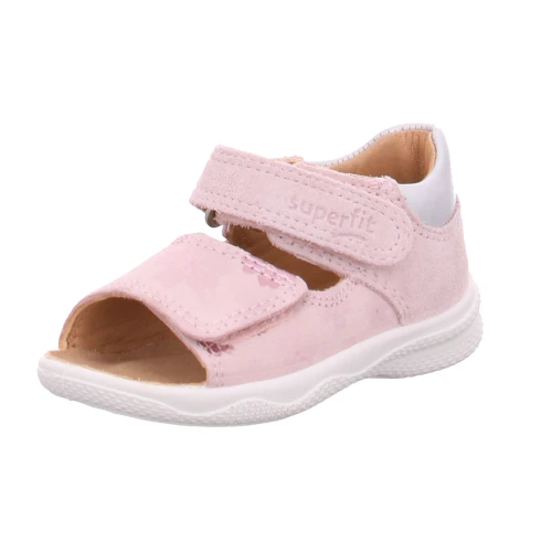 Superfit - Lekkie i Miękkie Sandały Dziewczęce Polly Rosa 1-600092-5530