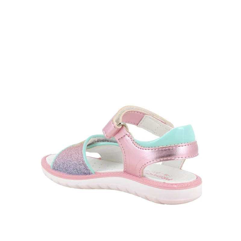 Primigi - Sandały Dziewczęce Tęczowe z Brokatem 1385199 - bubutik.pl