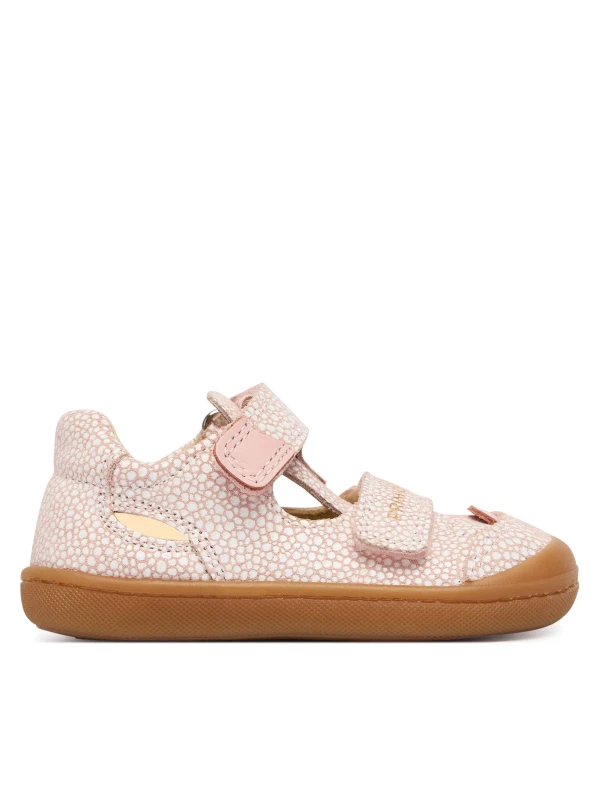 Primigi - Sandały Dziewczęce z Zakrytymi Palcami 1400144 Różowe w Kropeczki - bubutik.pl