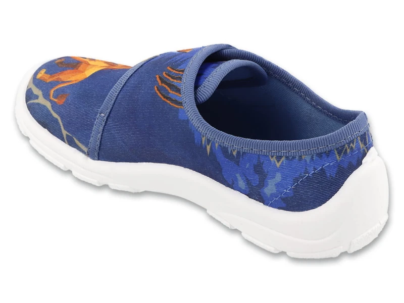 Befado - Kapcie Chłopięce Oddychające Danny 974X602N Lion - bubutik.pl