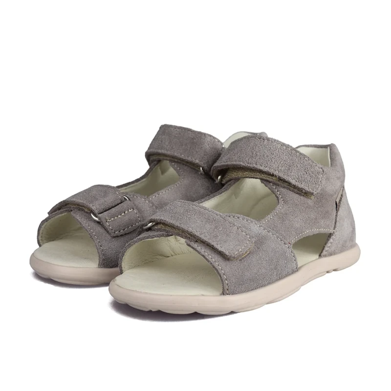 Mido - Sandały Dziecięce 61-03/71-03/81-03 Greige - bubutik.pl