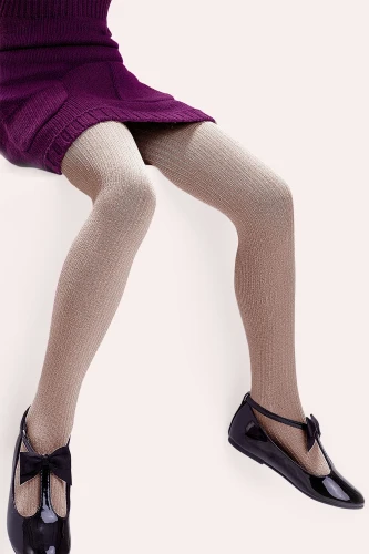 NOQ by Knittex - Rajstopy AGATKA #Hazelnut
