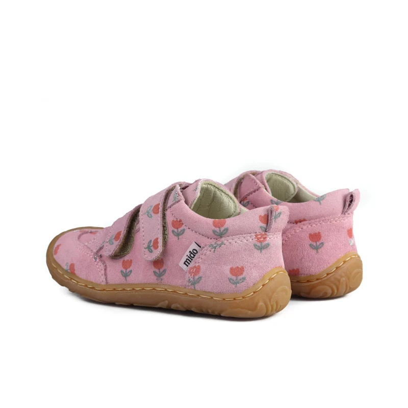 Mido - Elastyczne Półbuty Dla Dziewczynki 192 Tulip Pink - bubutik.pl